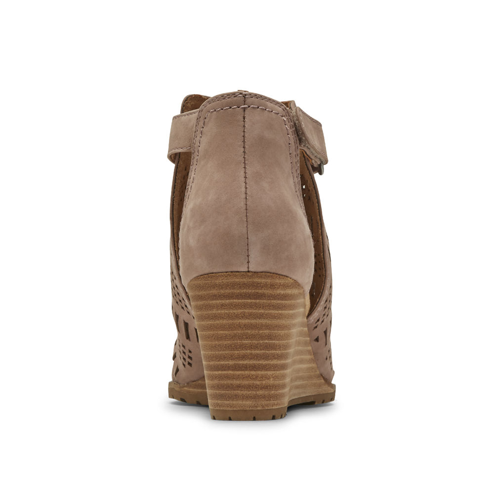 Rockport Stövlar Dam Rosa - Cobb Hill Lucinda Perforated - DQJFS5208